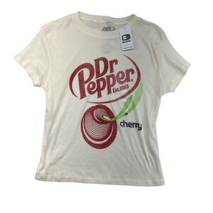 Buckle Graphic Tee Women S Dr Pepper Cherry Cream Retro Soda Y2K Tee Cotton NWT